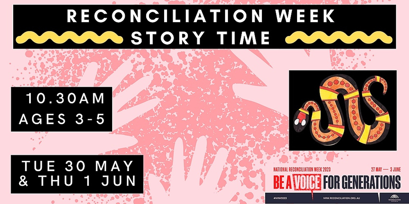 Banner image for Story Time : Reconciliation Week