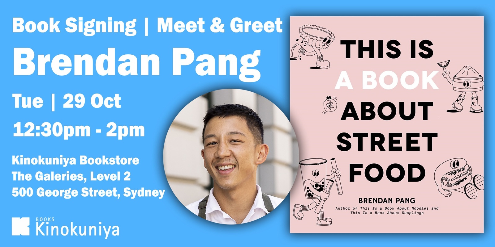 Banner image for Brendan Pang - Book Signing | Meet & Greet