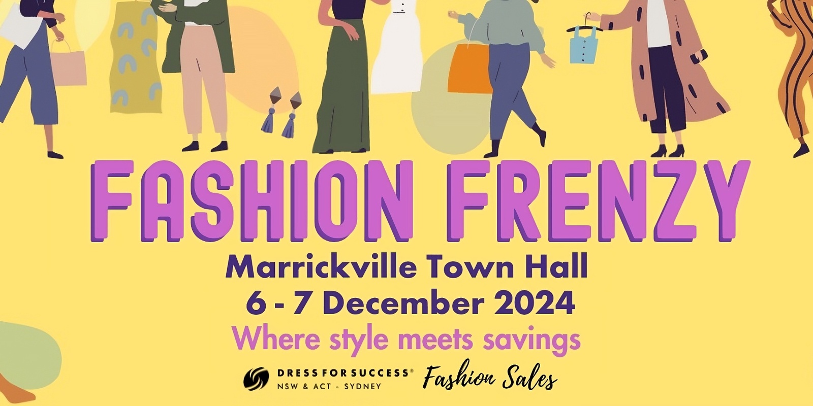 Banner image for December 2024 Fashion Frenzy Sydney