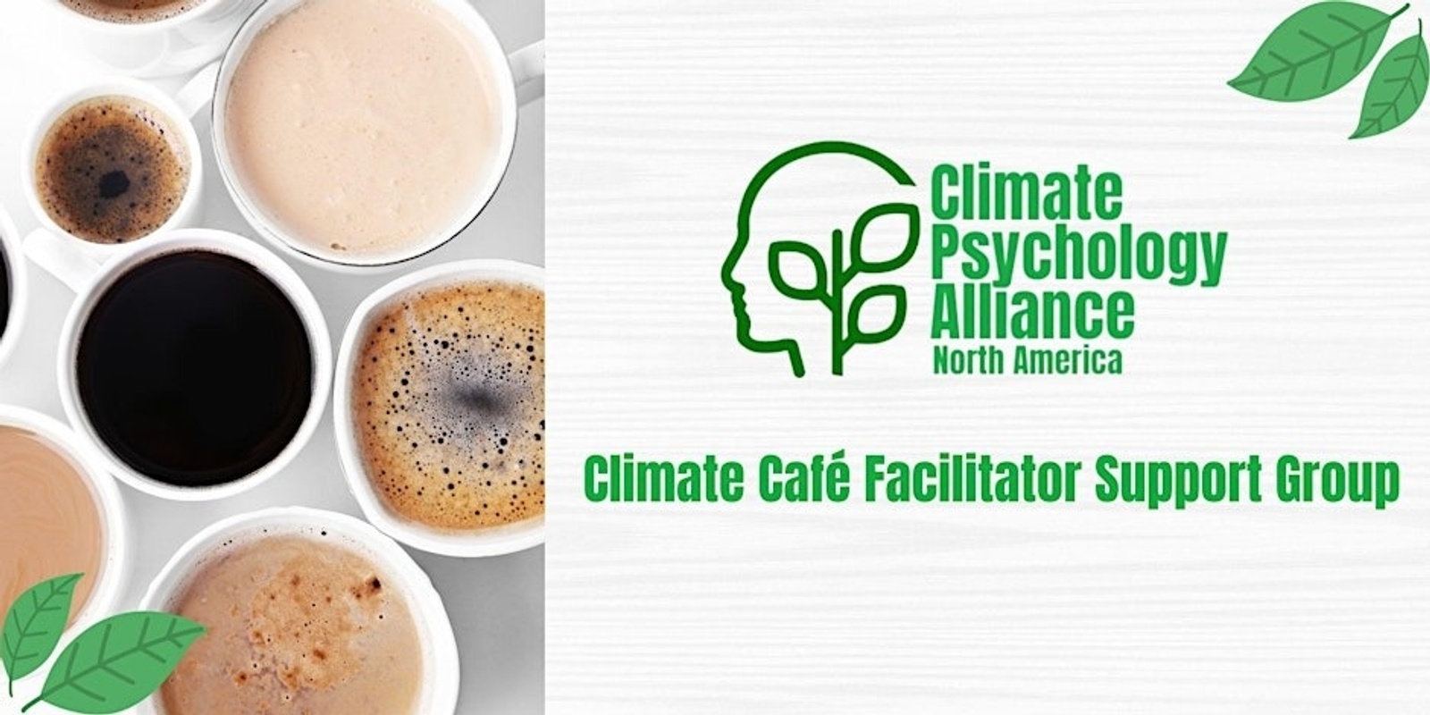 Banner image for Climate Cafe Facilitator Support Group