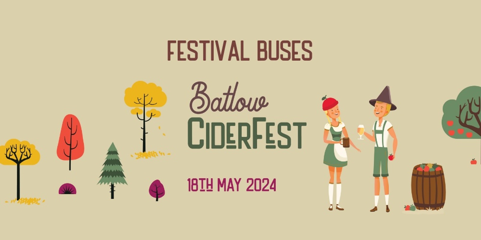 Banner image for Batlow CiderFest 2024 | Festival Busses