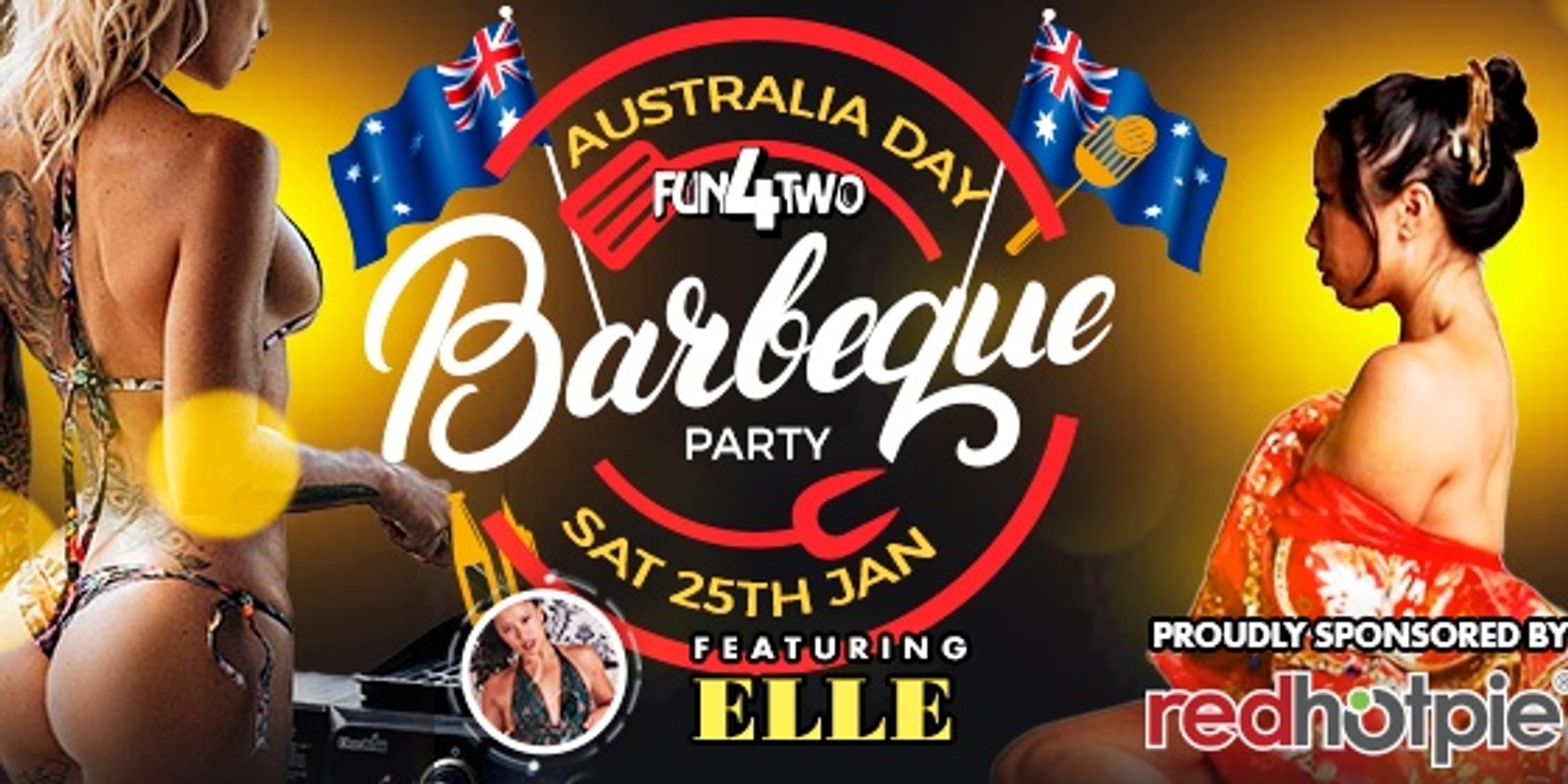 Banner image for Fun4Two Presents Australia Day Special (Featuring Elle)