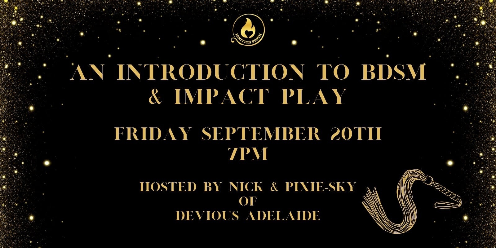 Banner image for Devious Adelaide presents: Intro to BDSM and Impact Play