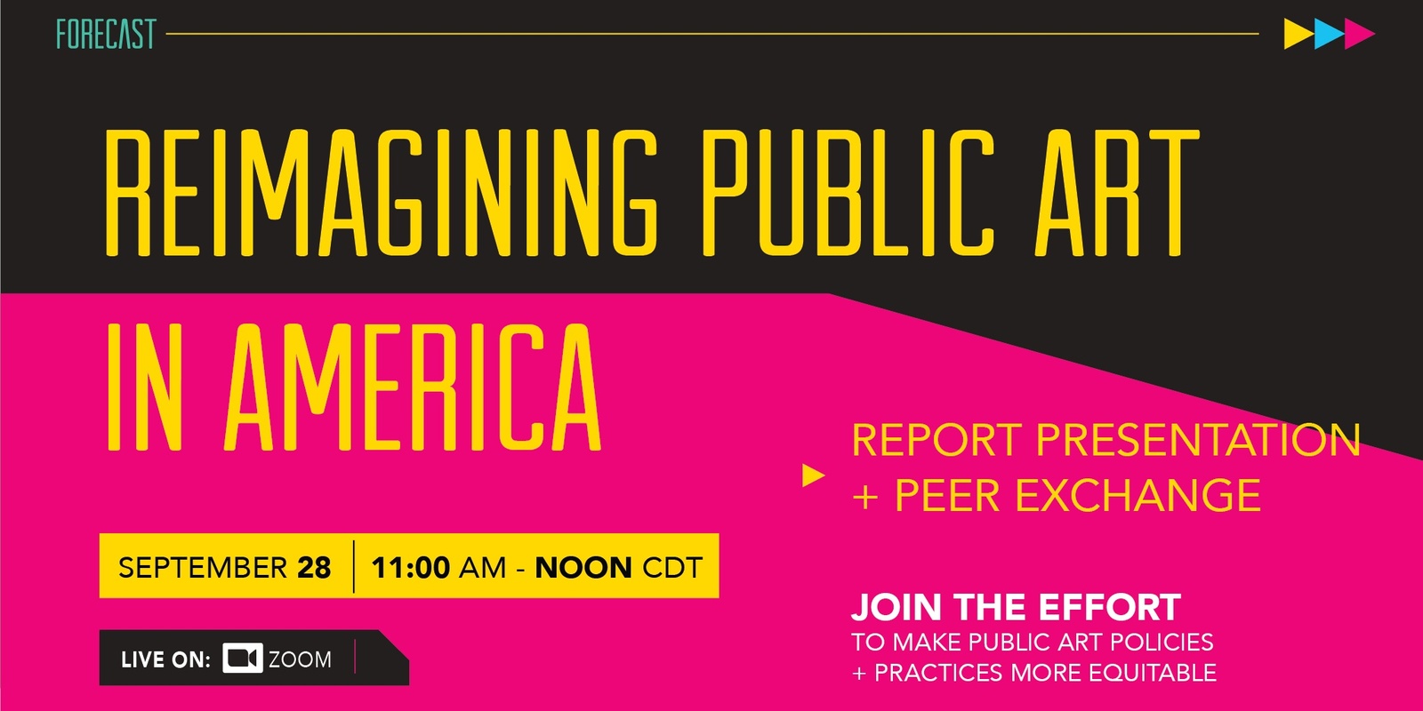 Banner image for Reimagining Public Art in America: Report presentation + peer exchange