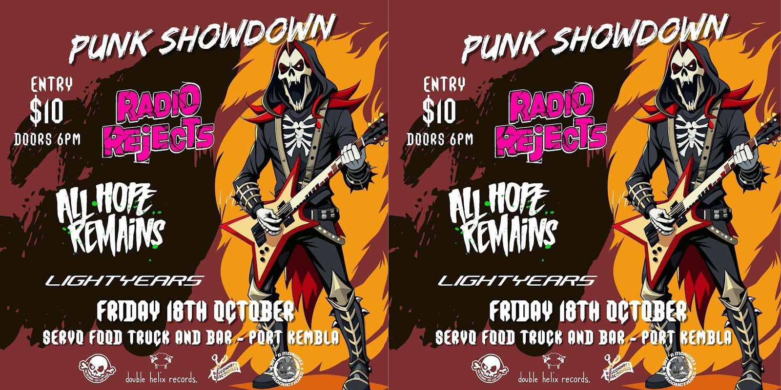 Banner image for PUNK SHOWDOWN: Radio Rejects + All Hope Remains + Lightyears