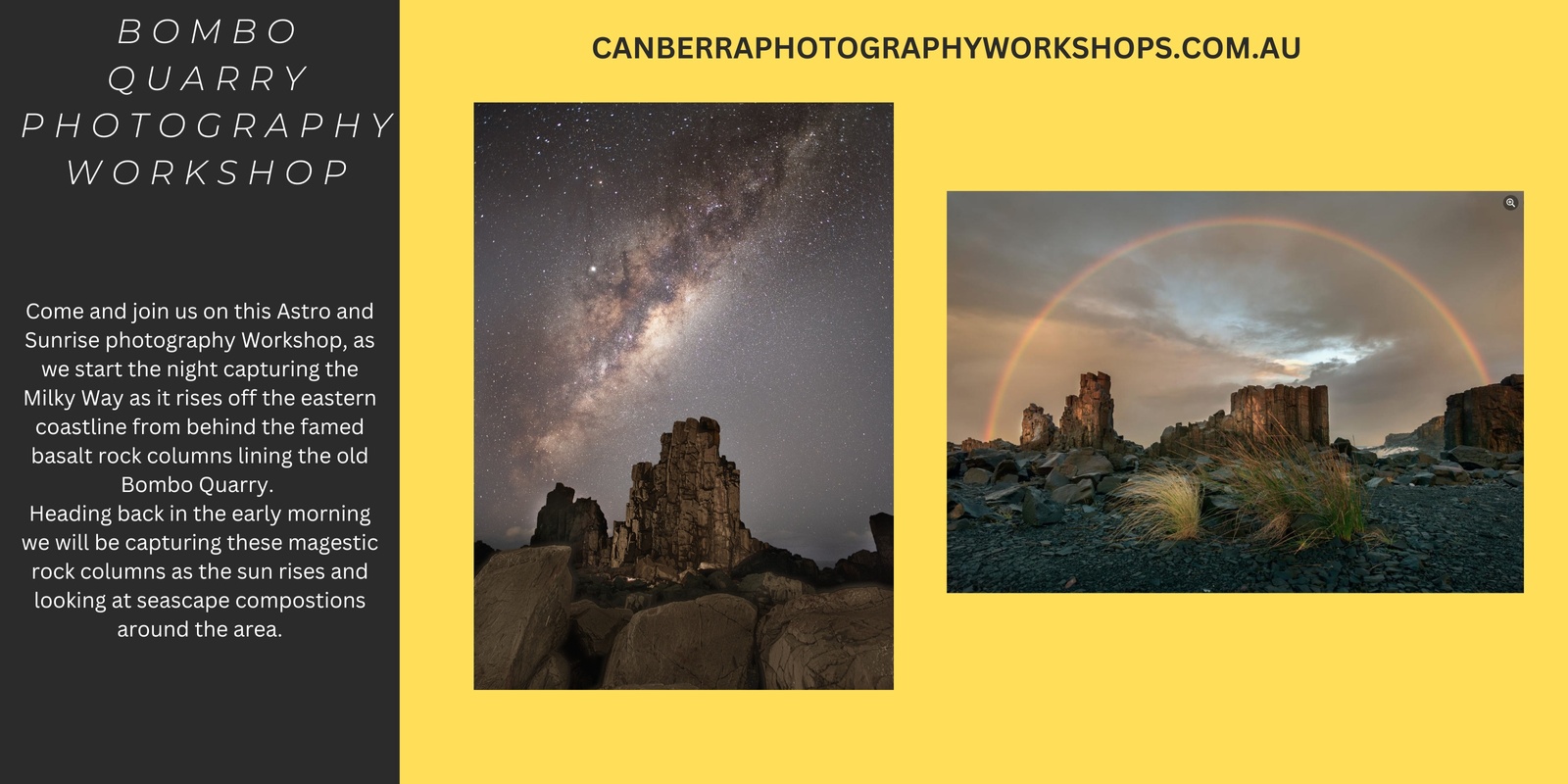 Banner image for Bombo Astro Photography Worshop