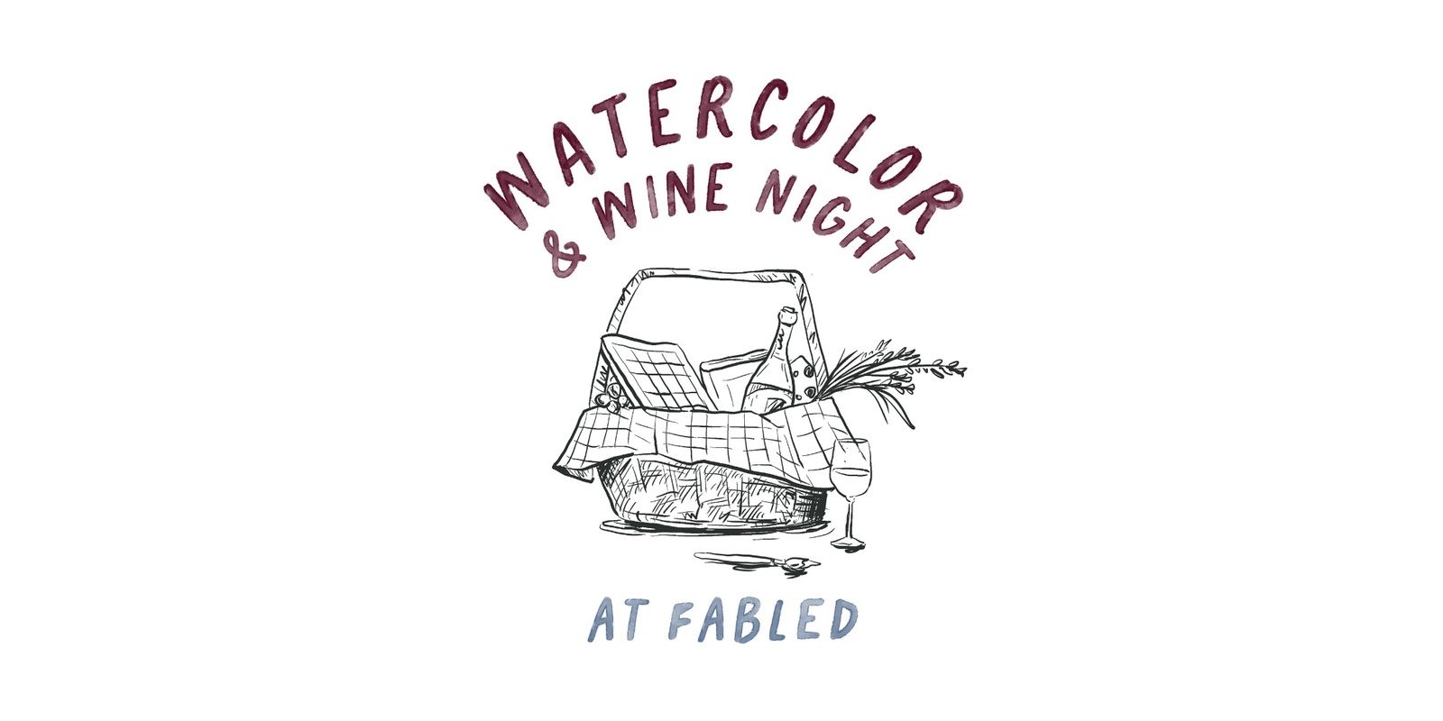 Banner image for Watercolor & Wine Night