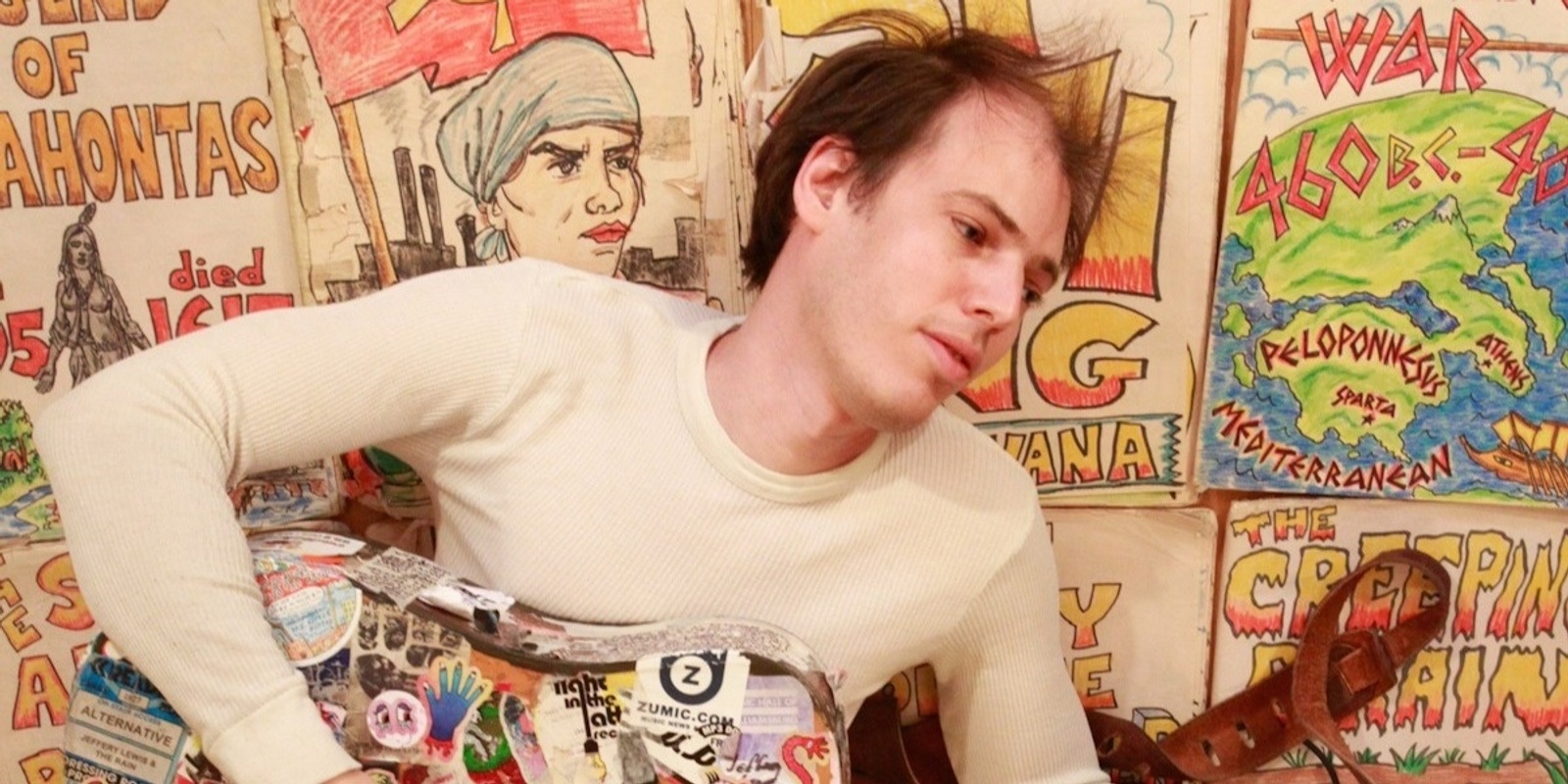 Banner image for Jeffrey Lewis (USA) - Live in Eaglehawk @ Trash Cult