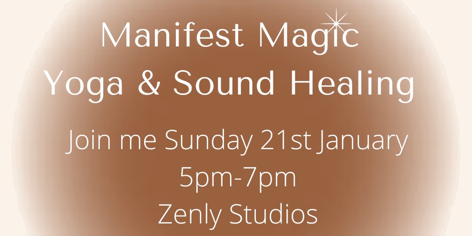 Banner image for Manifest Magic - Yoga & Sound Bath Healing