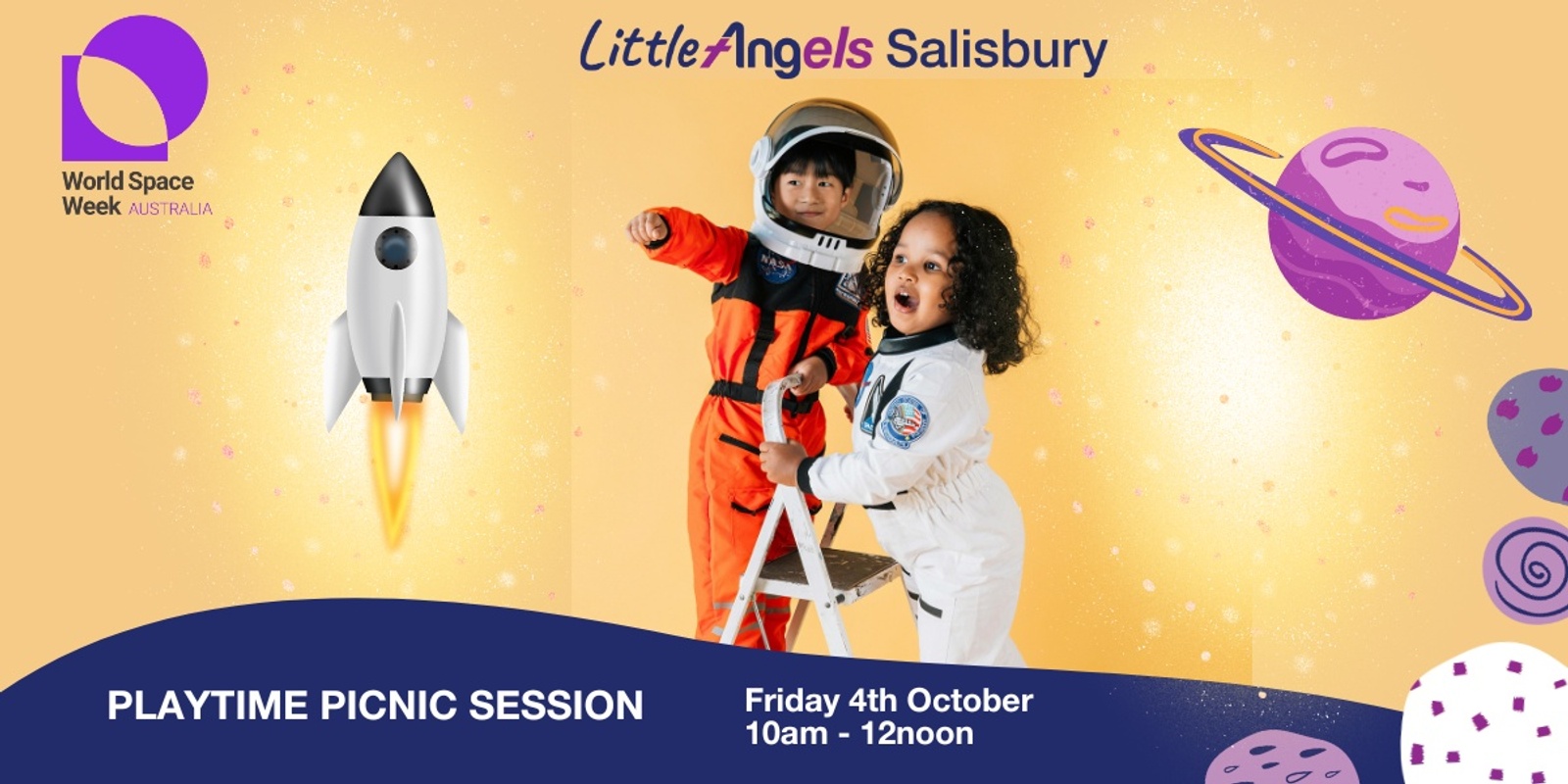 Banner image for Little Angels Salisbury - Playtime Picnic