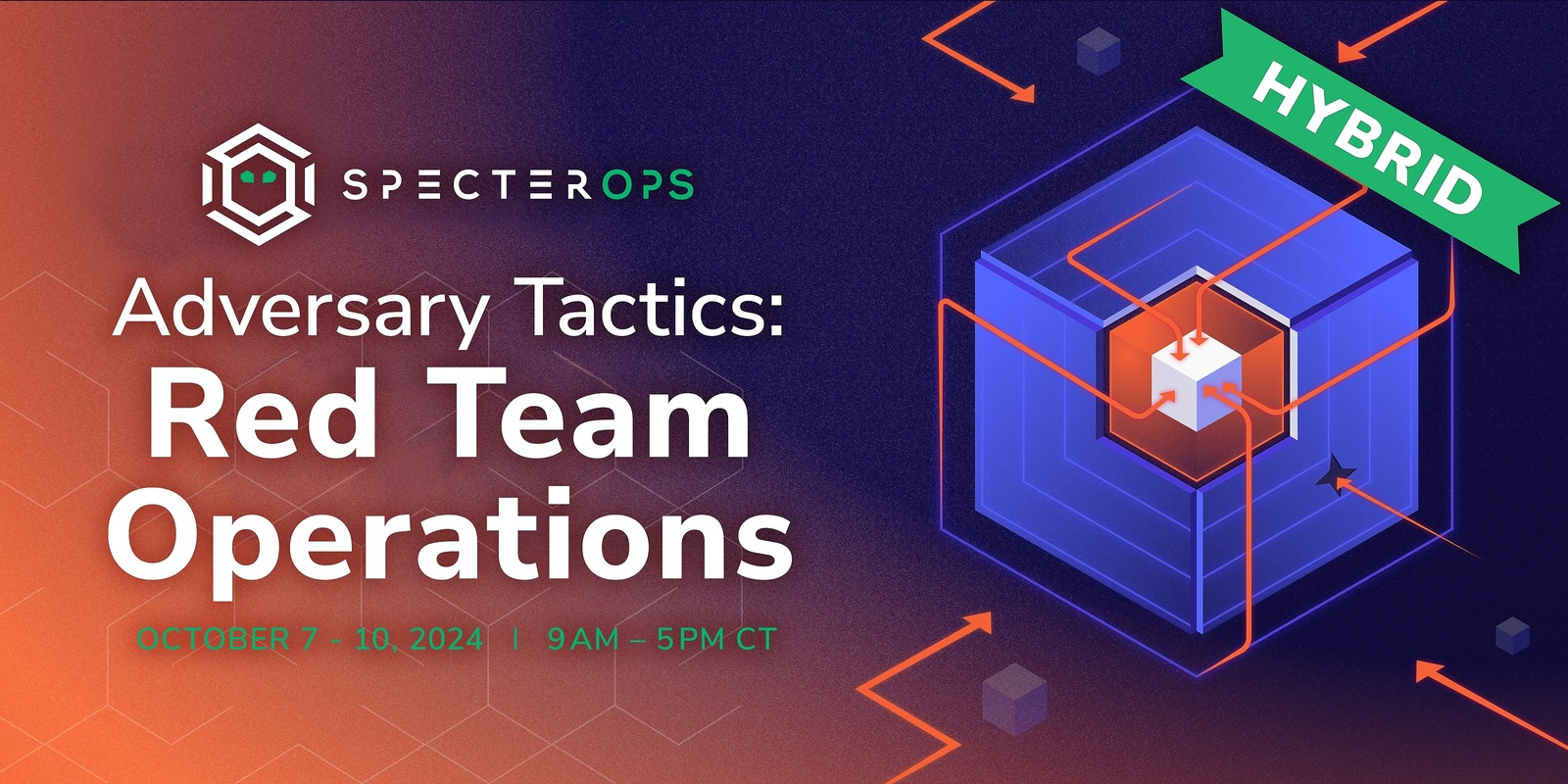 Banner image for Adversary Tactics: Red Team Operations - October 2024 (In-person & Virtual; US Time)