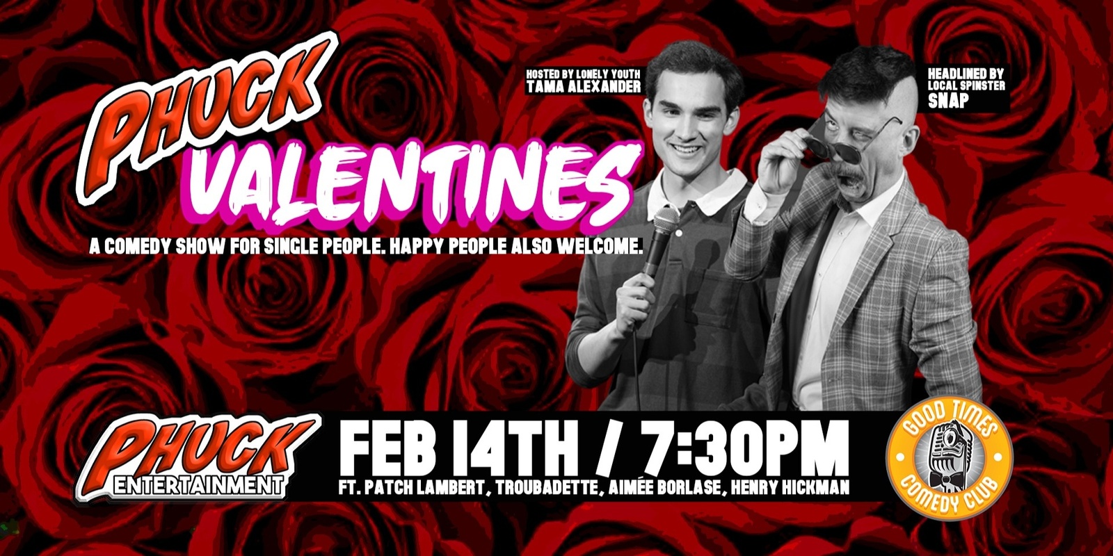 Banner image for PHUCK Valentines - A Comedy Show