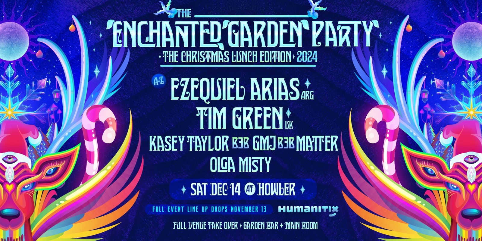 Banner image for The Enchanted Garden Party 2024 - The Christmas Lunch Edition