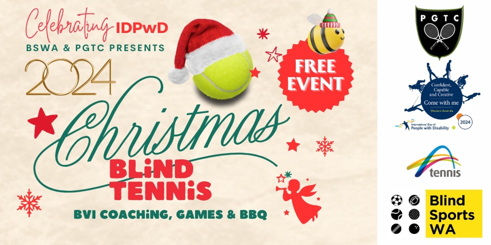 Banner image for 2024 Christmas Tennis Event