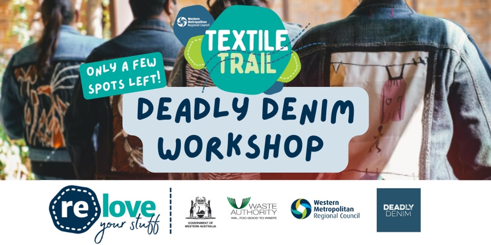 Banner image for Deadly Denim Workshop | Make your own jacket PM