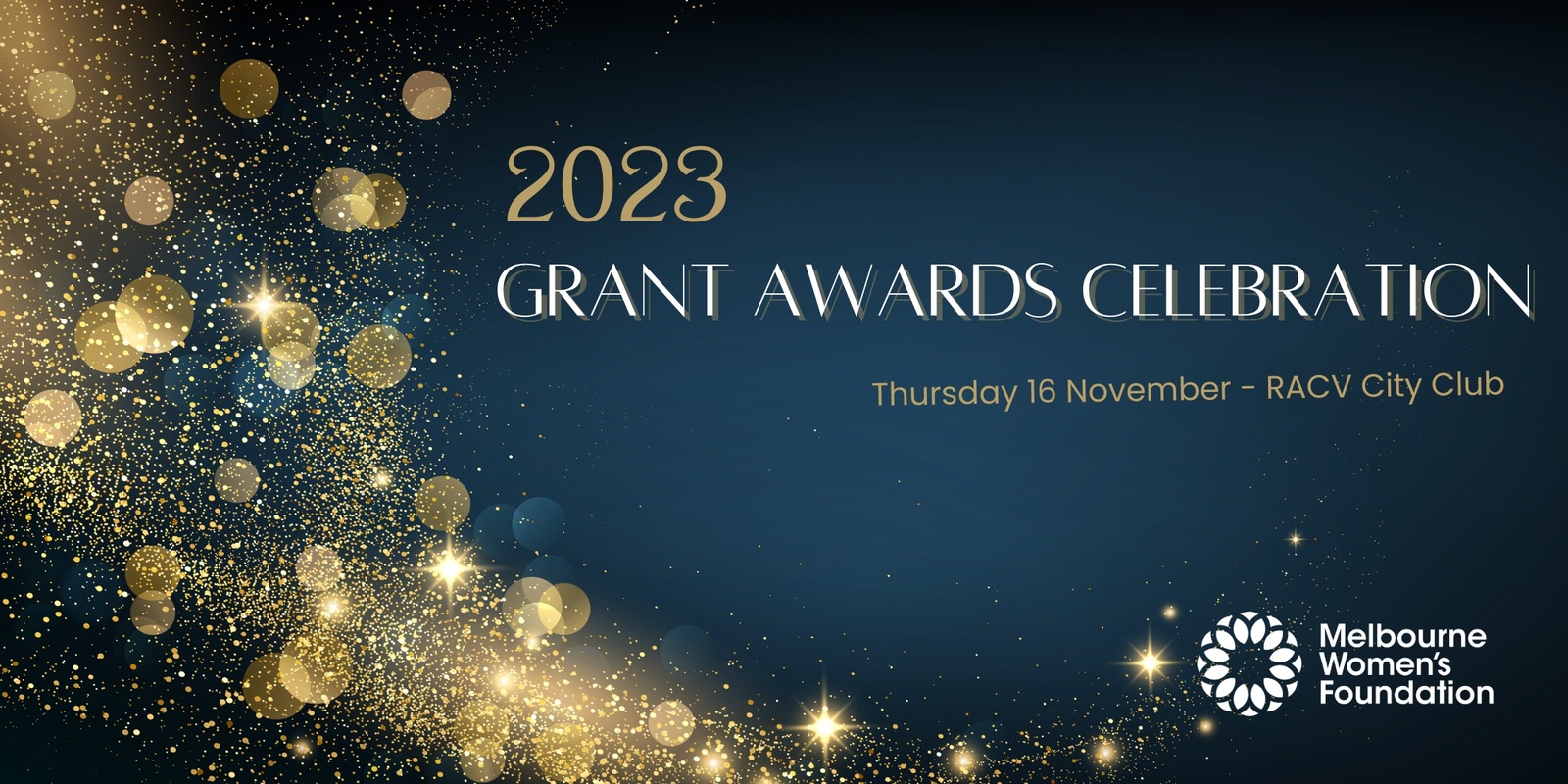 Banner image for Melbourne Women's Foundation 2023 Grant Awards Celebration