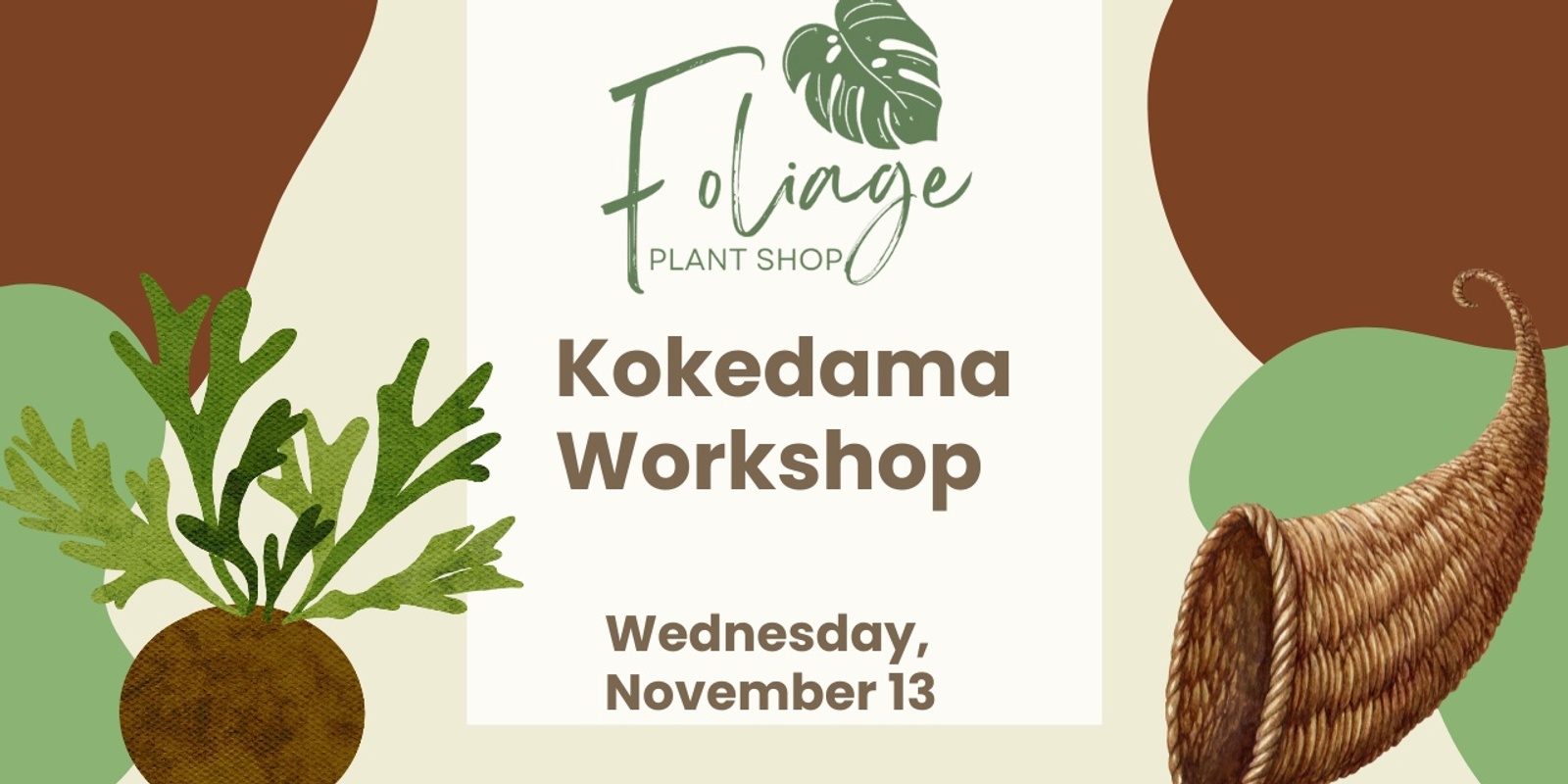 Banner image for Kokedama Cornucopia Workshop