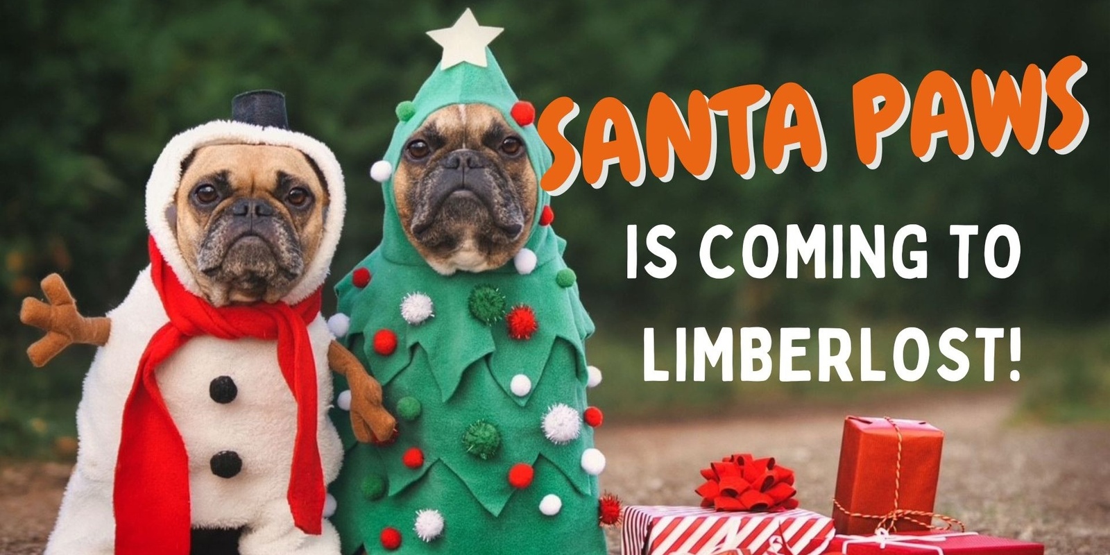 Banner image for Santa Paws is coming to Limberlost!