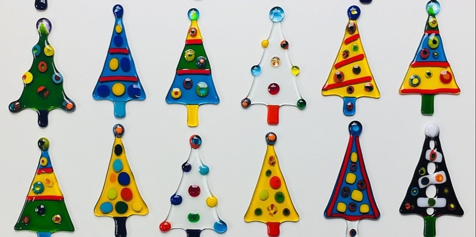 Banner image for Come & make your own Fused Glass Christmas Tree Decoration with Glass Artist Joy Levins (Saturday 7thDec)