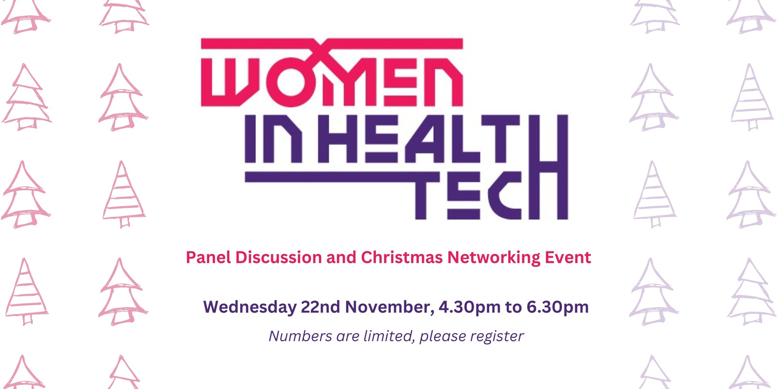 Banner image for WiHT Panel Discussion and Christmas Networking Event