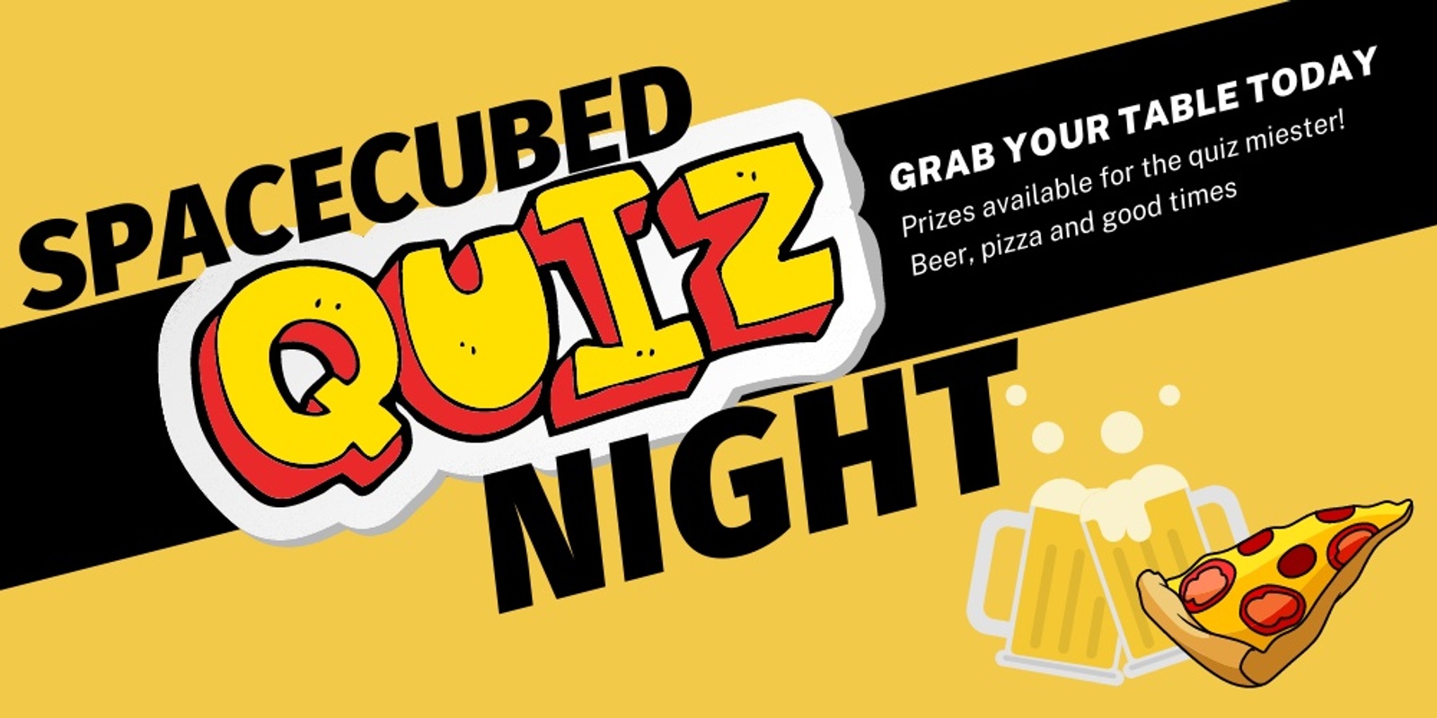 Banner image for Spacecubed's Quiz Night!