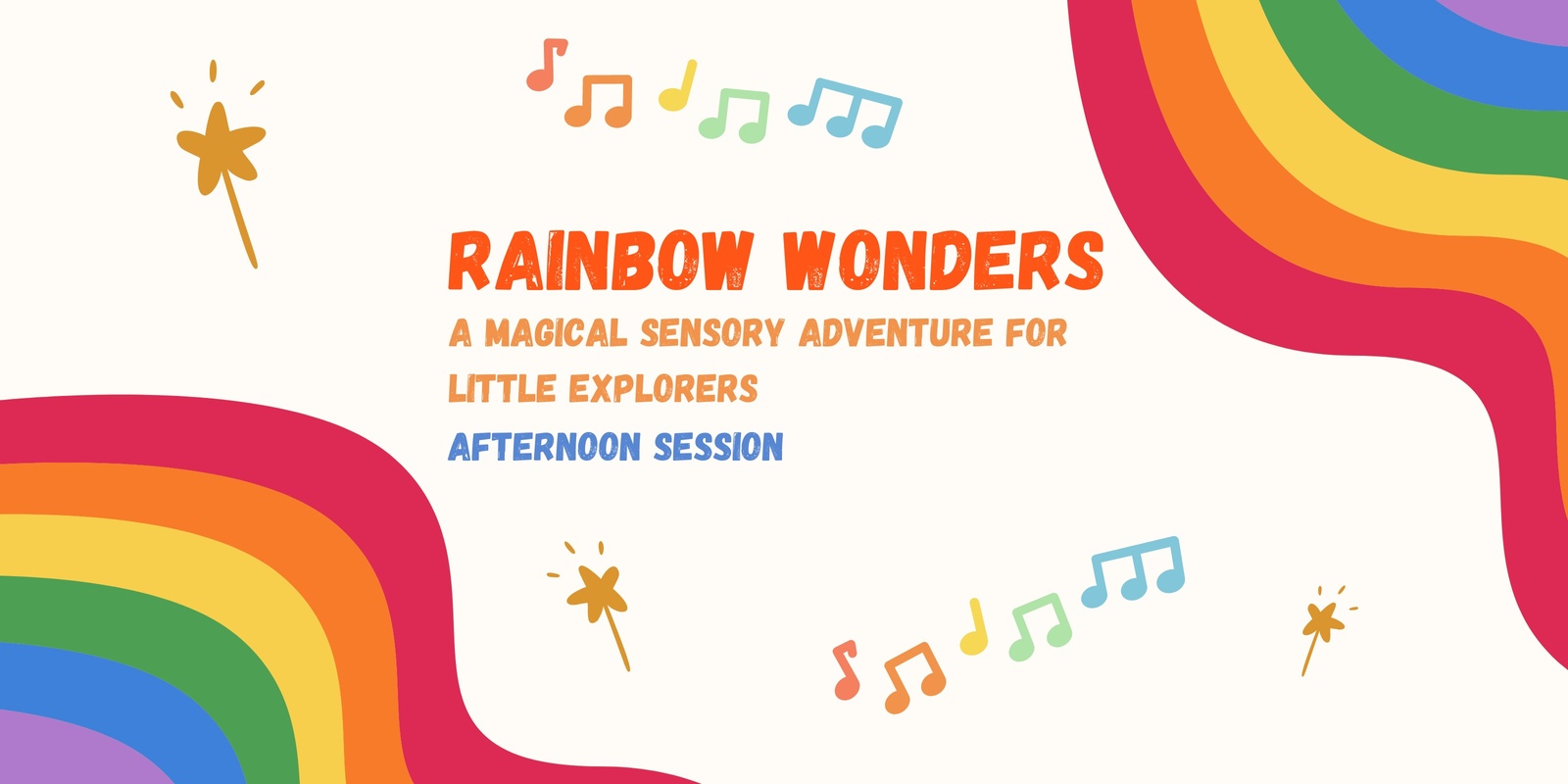 Banner image for Rainbow Wonders - Afternoon Session