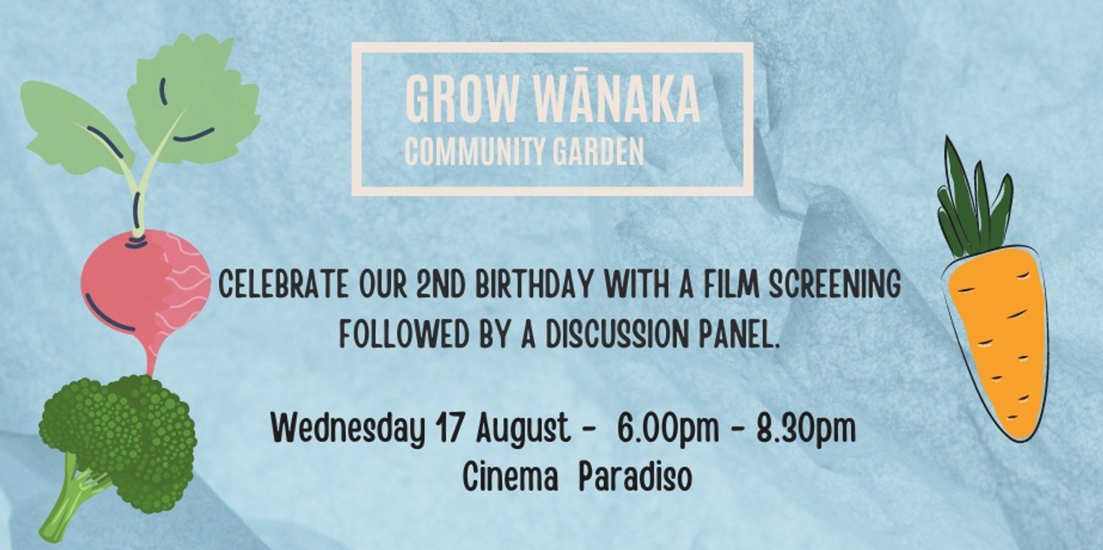 Banner image for Grow Wanaka Community Garden Fundraiser