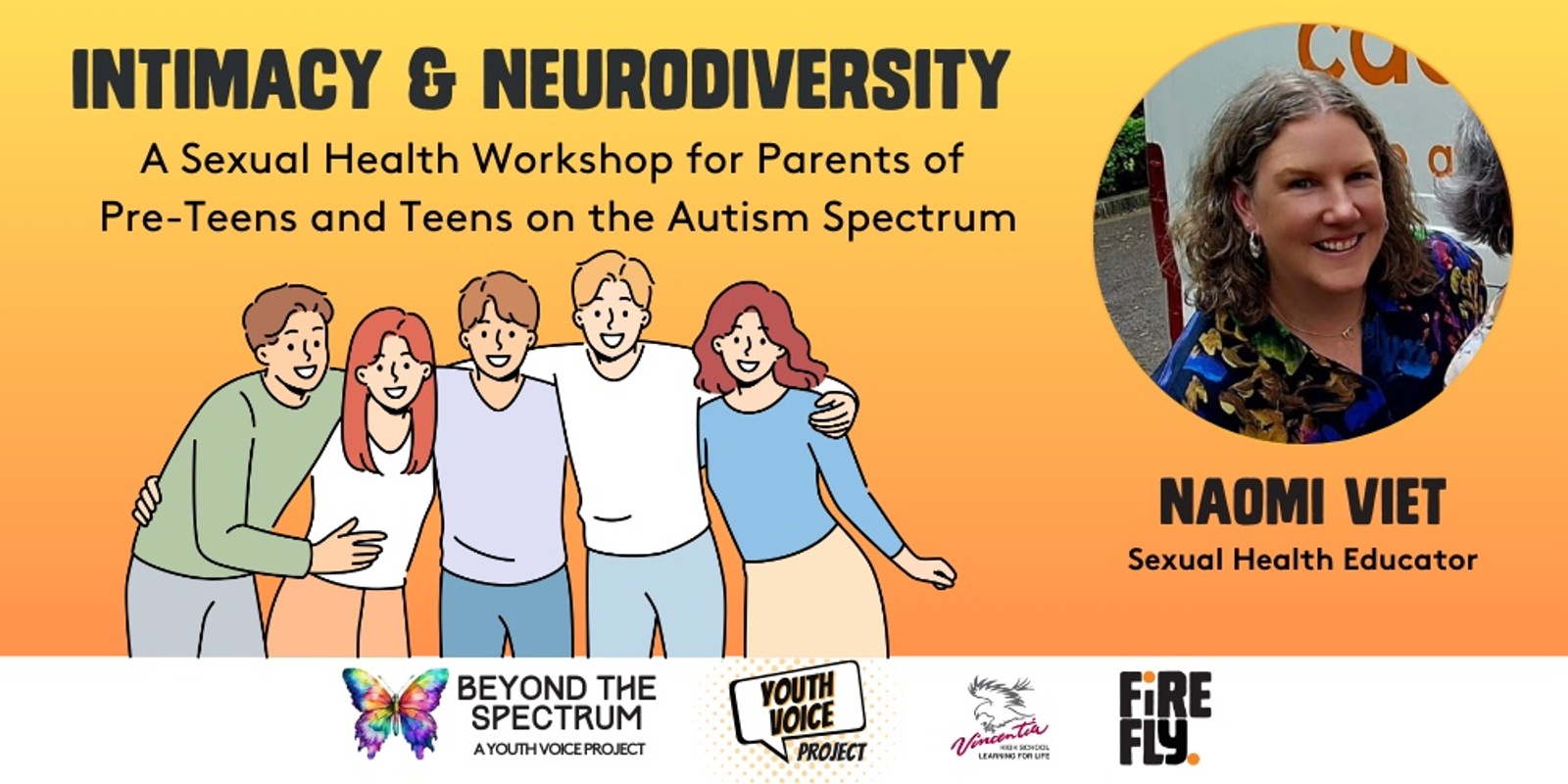 Banner image for Intimacy & Neurodiversity - A Sexual Health Workshop for Parents of Pre-teens and teens on the Autism Spectrum