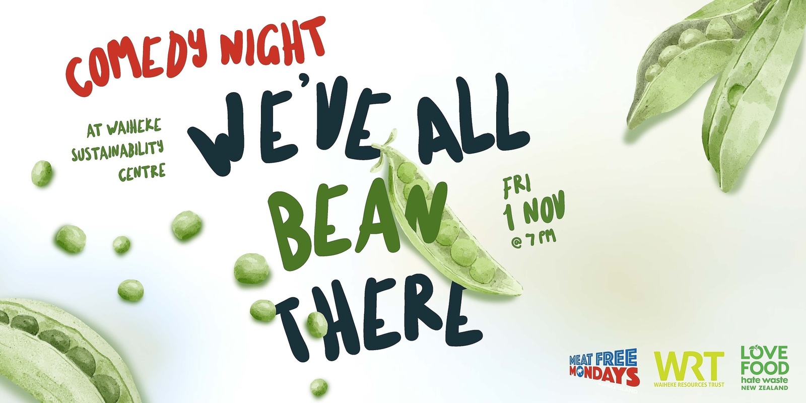 Banner image for We've All Bean There - Comedy Night