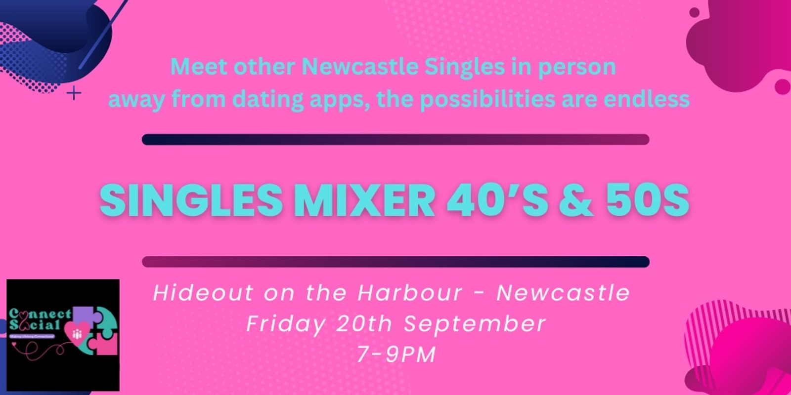 Banner image for Newcastle Single Mixer Night 40s and 50s