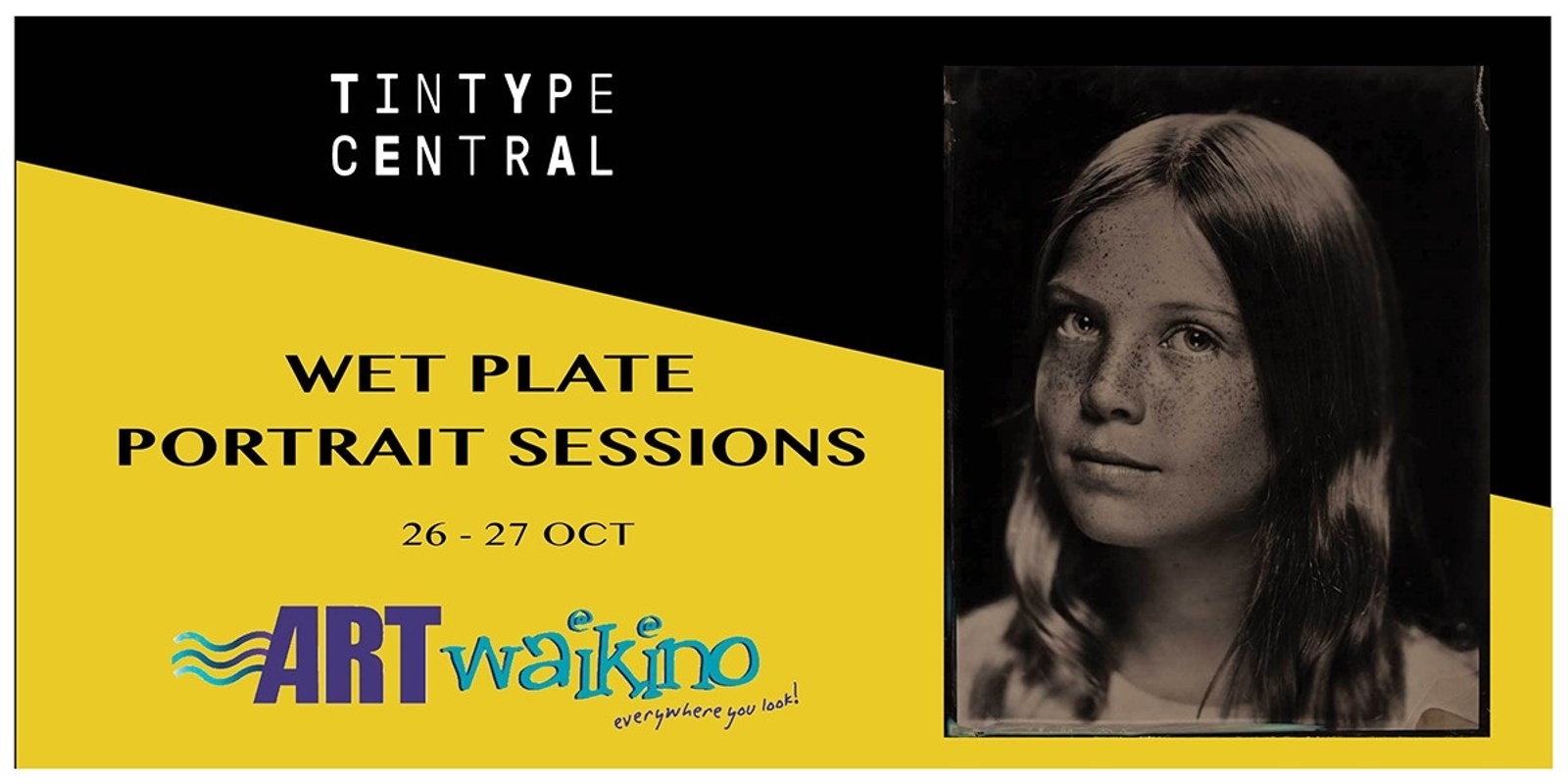 Banner image for Art Waikino: Wet Plate Portrait Sessions