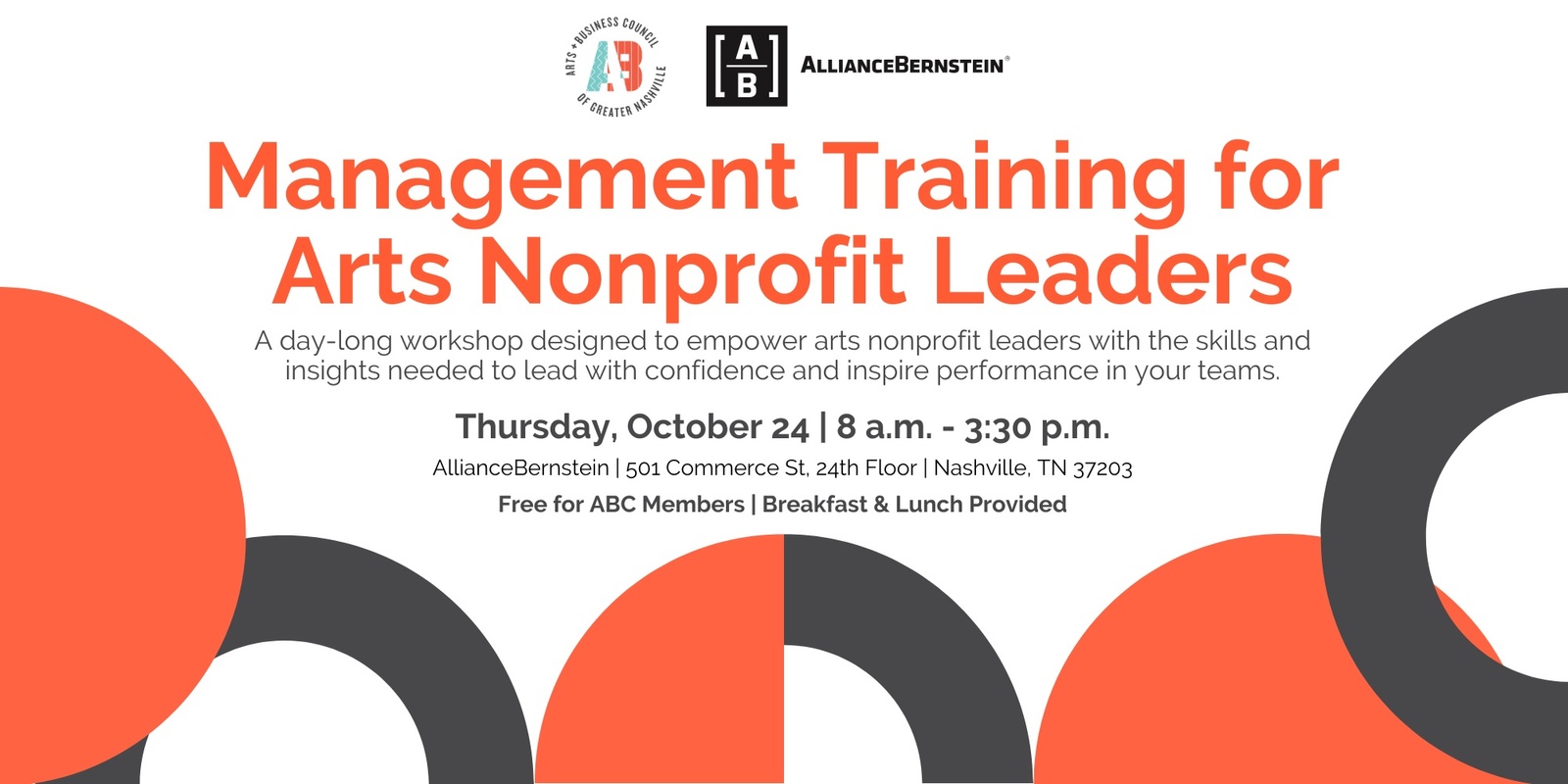 Banner image for Management Training for Arts Nonprofit Leaders