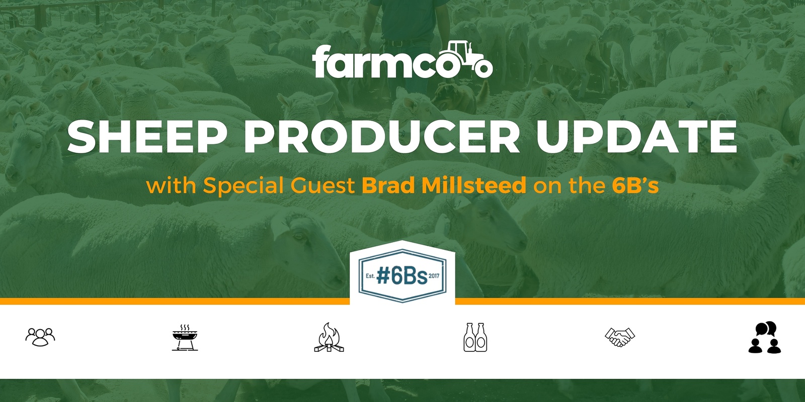 Banner image for Sheep Producer Update & 6B's Talk with Brad Millsteed