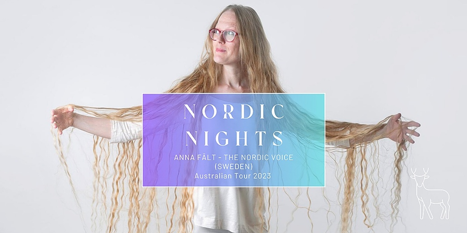 Banner image for NORDIC NIGHTS TOUR - URALLA: The Nordic Voice with Anna Fält (Sweden/Finland)  + LAND & LYRIC with Anna Fält & Maryanne Piper (Australia/Germany)