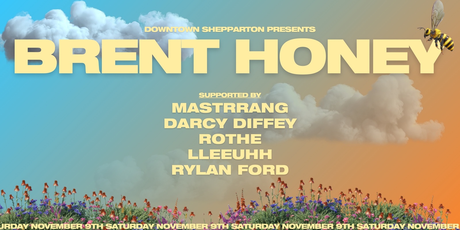 Banner image for DOWNTOWN SHEPPARTON PRESENTS: BRENT HONEY + GUESTS!