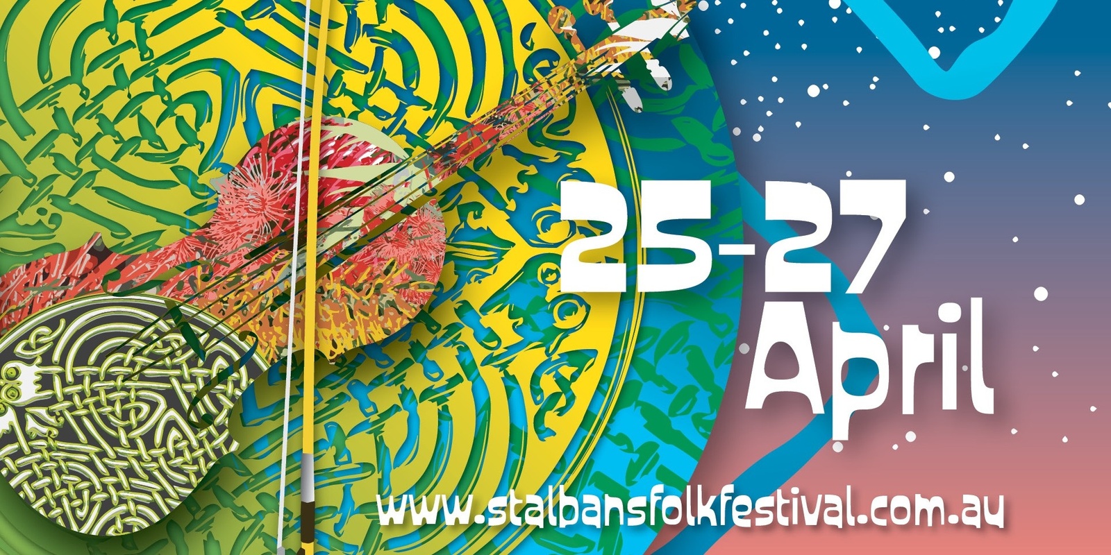 Banner image for St Albans Folk Festival - 25 to 27 April 2025