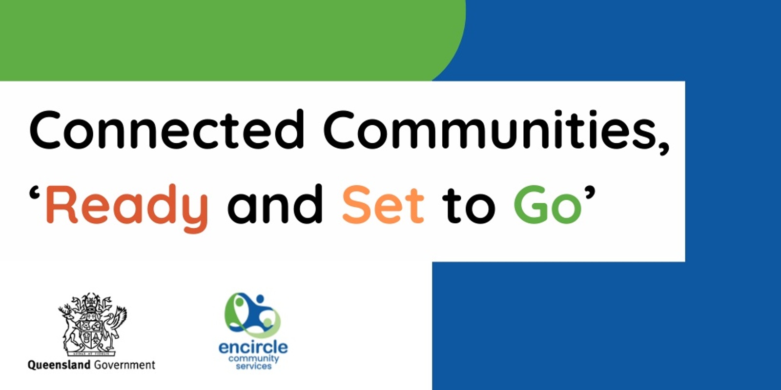 Banner image for Connected Communities, 'Ready and Set to Go'