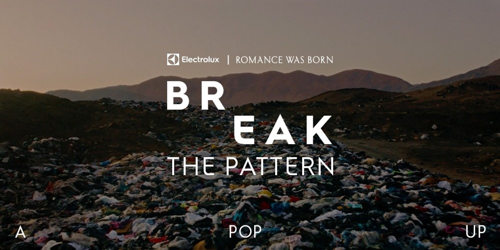 Banner image for Electrolux Break The Pattern