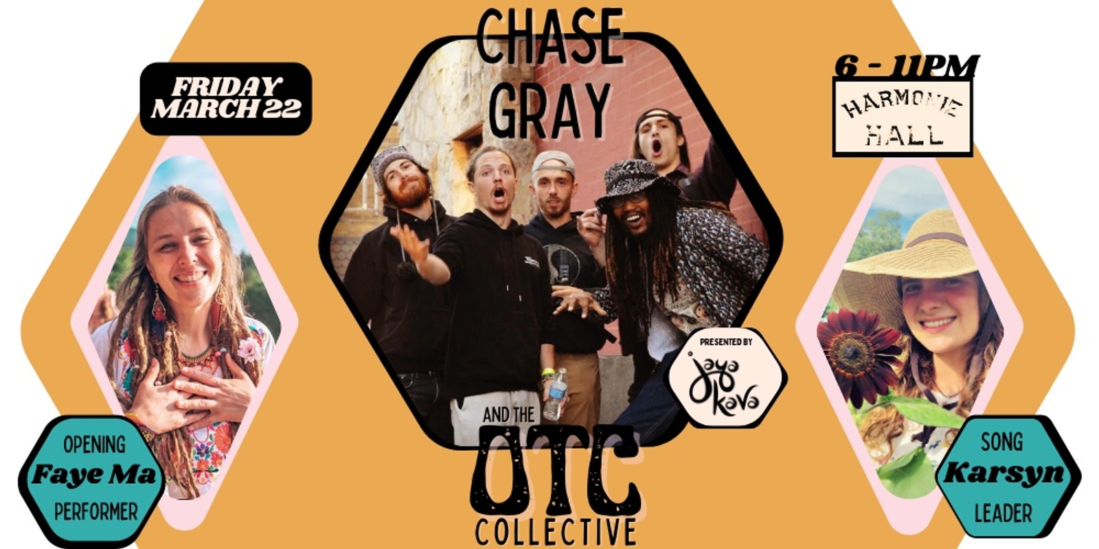 Banner image for Chase Gray and OTC Collective // Faye Ma // Song Circle with Karsyn 