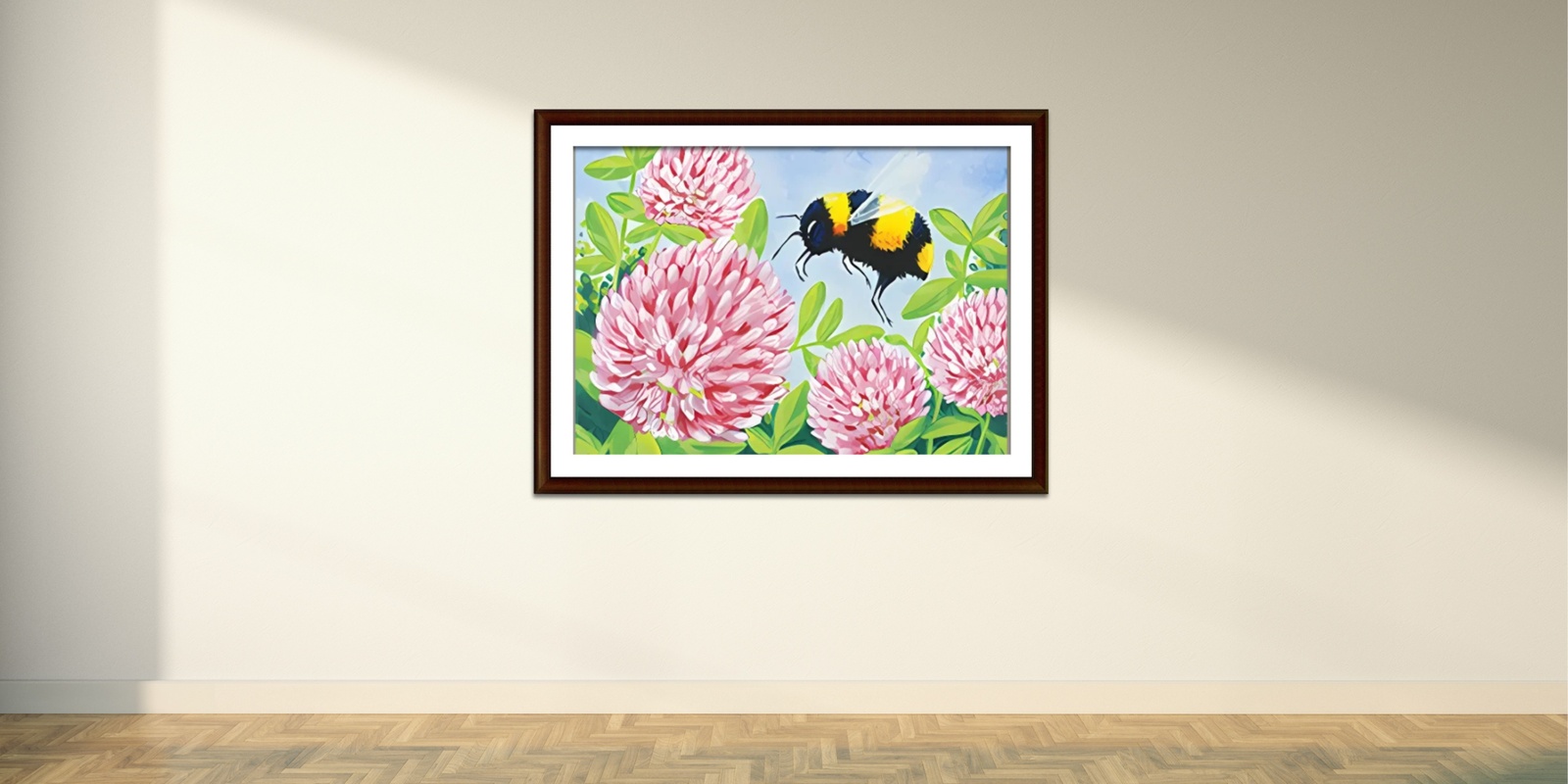 Banner image for Bee and Clover Instructed Painting Event 