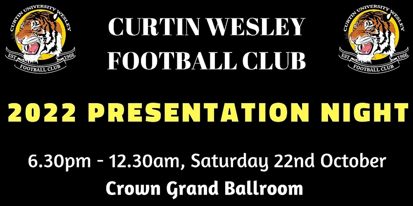 Banner image for Curtin Uni Wesley Football Club Presentation Night