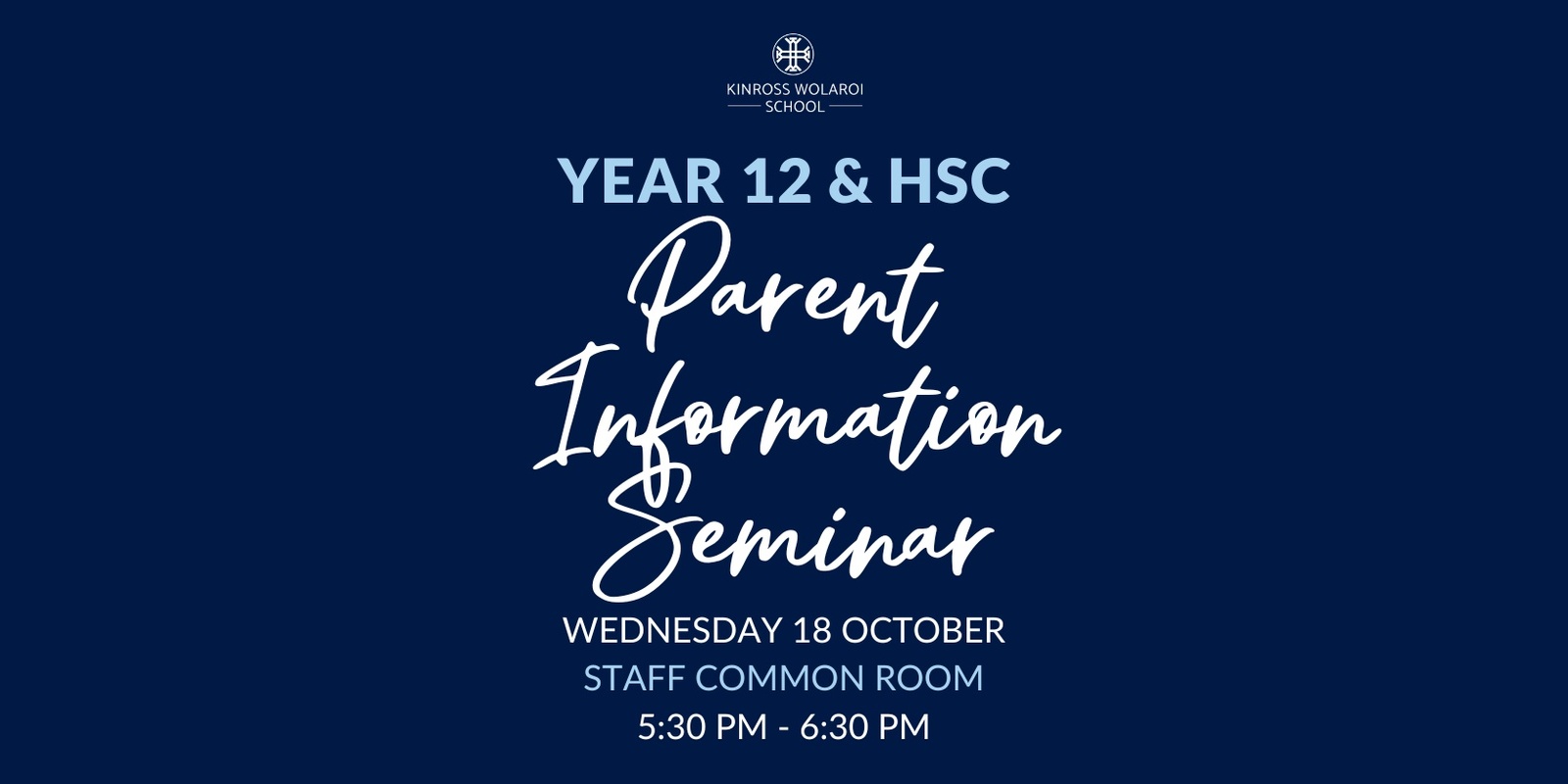 Banner image for HSC Parent Information Evening