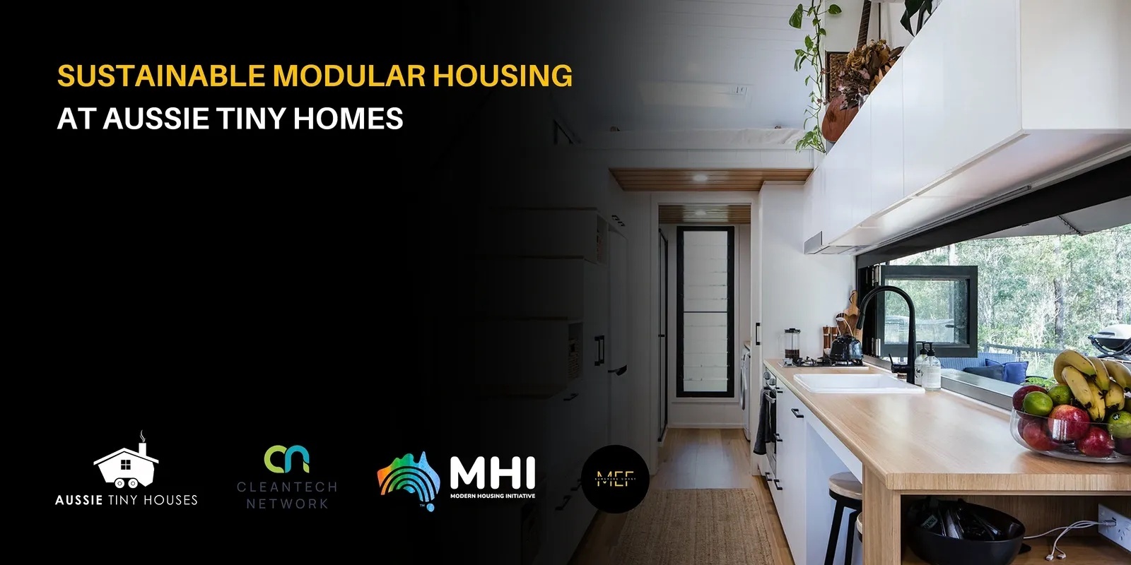 Banner image for Sustainable Modular Housing at Aussie Tiny Houses | Industry Lead 