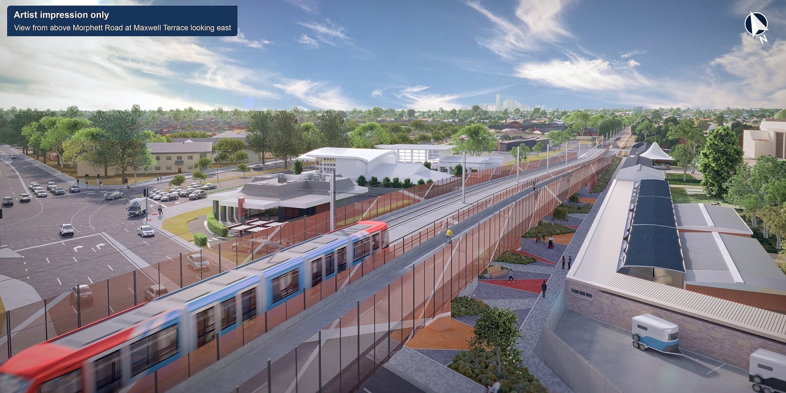 Banner image for Morphett Road Level Crossing Removal information session (The Junction)