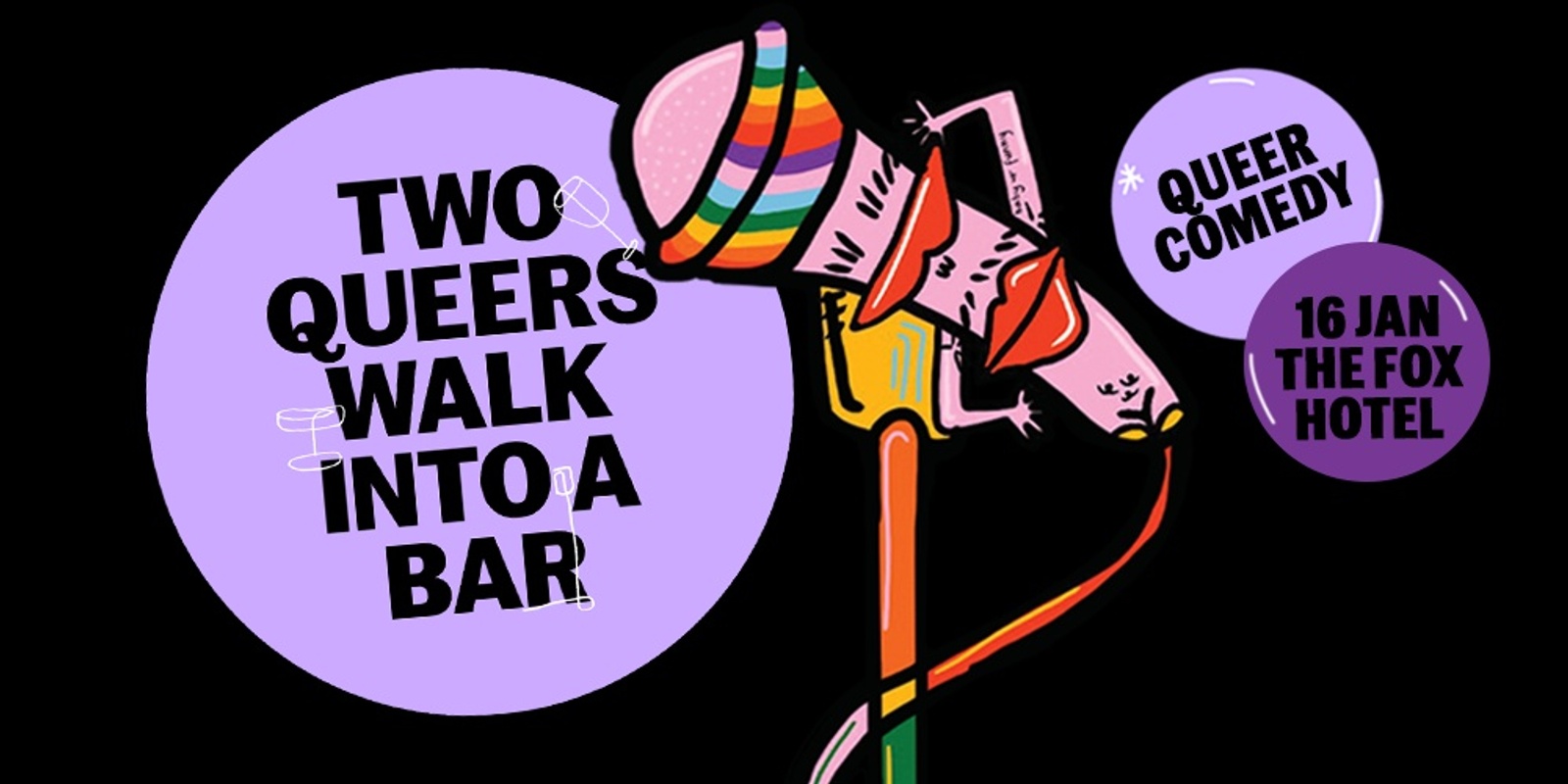 Banner image for NAARM Two Queers Comedy Show - 16 JAN 2025