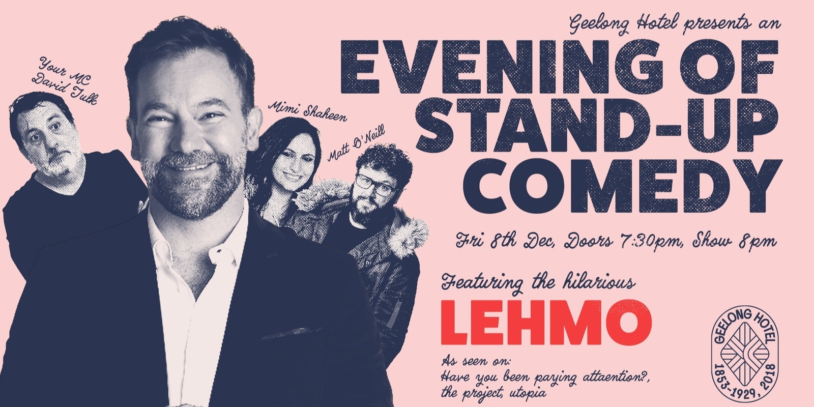 Banner image for An Evening of Stand-up Comedy ft. Lehmo