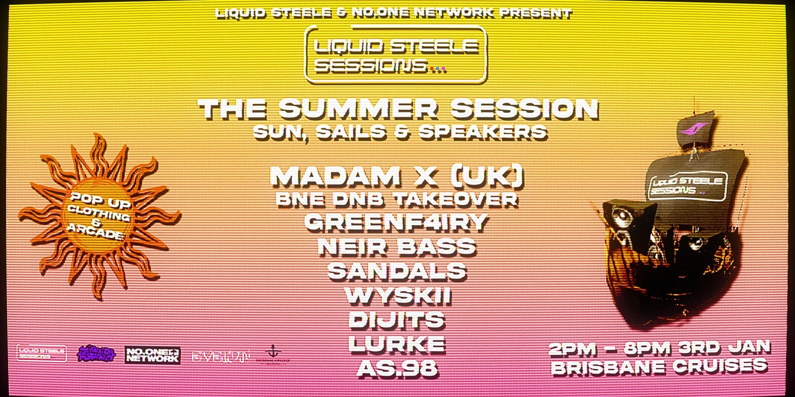 Banner image for LSS VOL #17 THE SUMMER SESSION BOAT RAVE