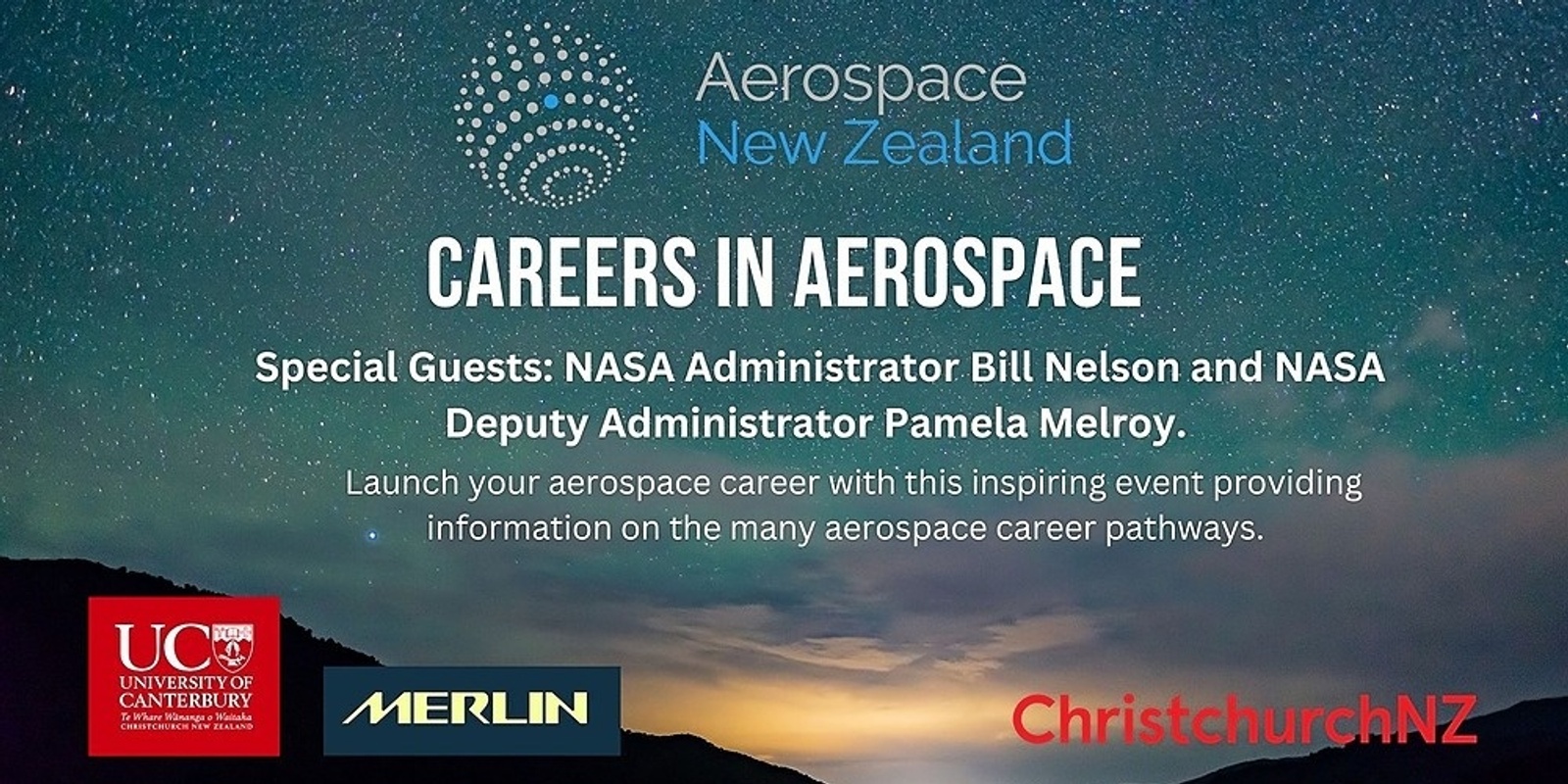 Banner image for Aerospace New Zealand Meet-Up #27 - Careers in Aerospace Webinar