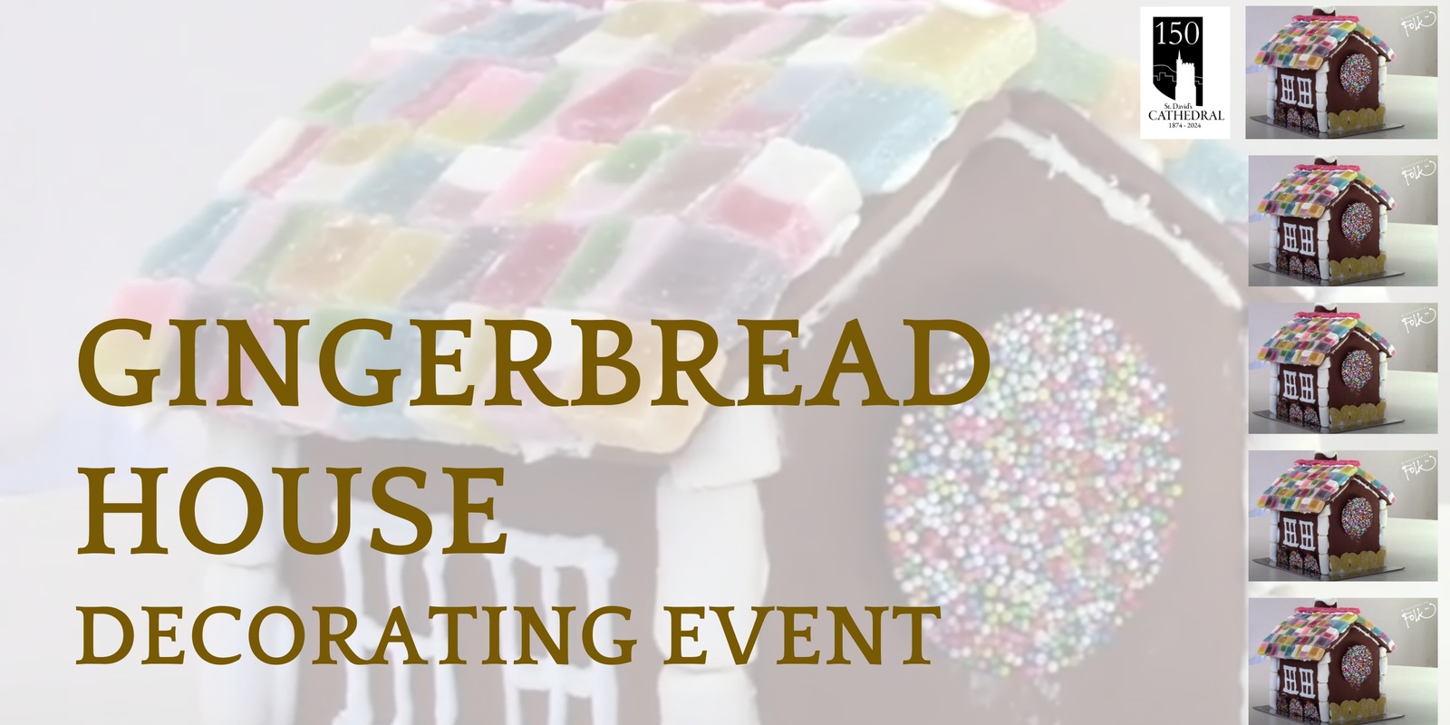 Banner image for Gingerbread House Decorating Event