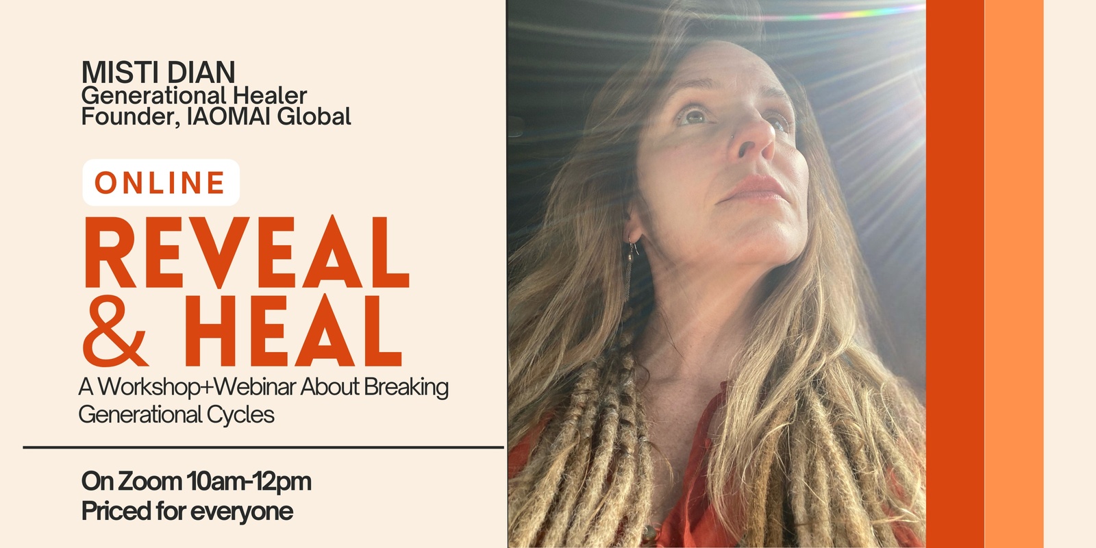 Banner image for Reveal & Heal: Breaking Generational Cycles Workshop + Webinar